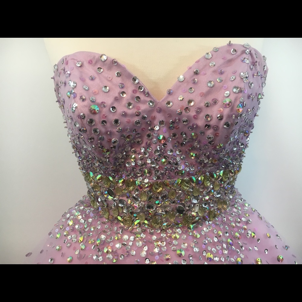 Mori Lee By Madeline Gardner Short Dress - Picture 5 of 8